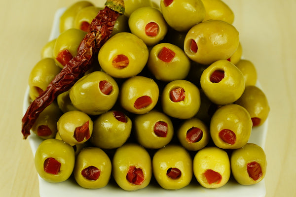 Peppered Olives