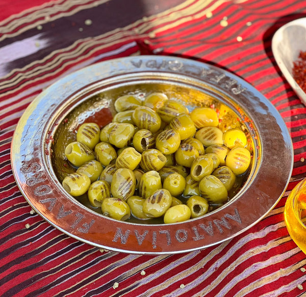 Grilled Olives