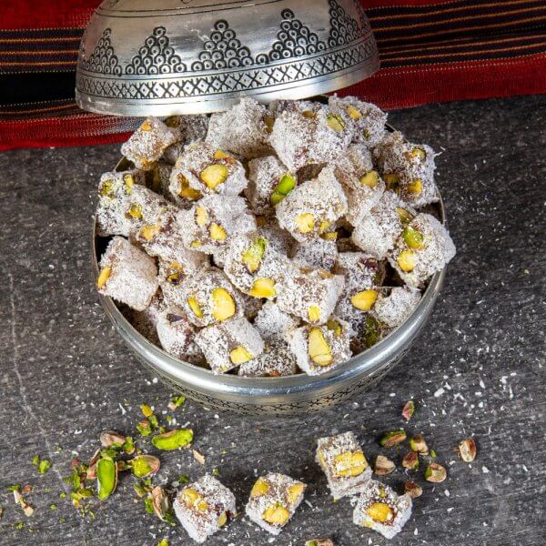 Double Roasted Turkish Delight with Coconut