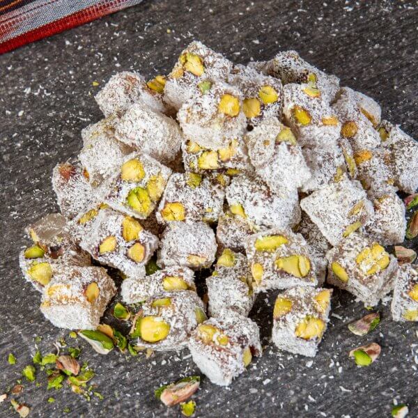 Double Roasted Turkish Delight with Coconut