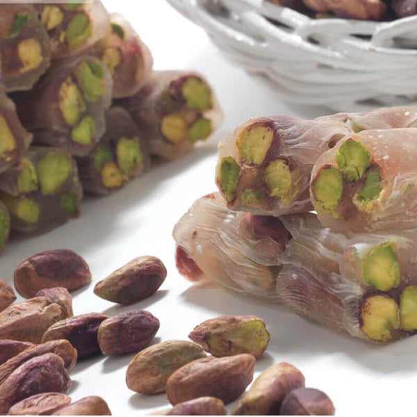 Turkish Roving Delight with Pistachio and Honey